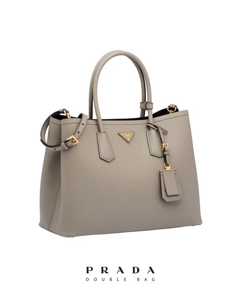 prada double nylon and saffiano leather bag|prada saffiano leather odette bag.